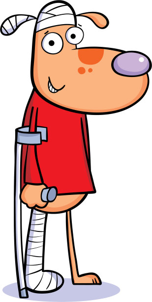 受伤的狗图片下载