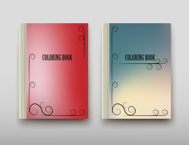 宣传单封面呈现抽象几何背景，布局在A4设技术宣传单设计着色模板矢量阴影图片下载