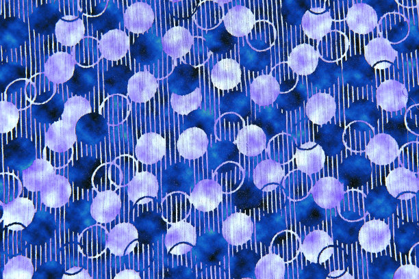 紫色和蓝色的几何图案与线条和圆圈图片下载