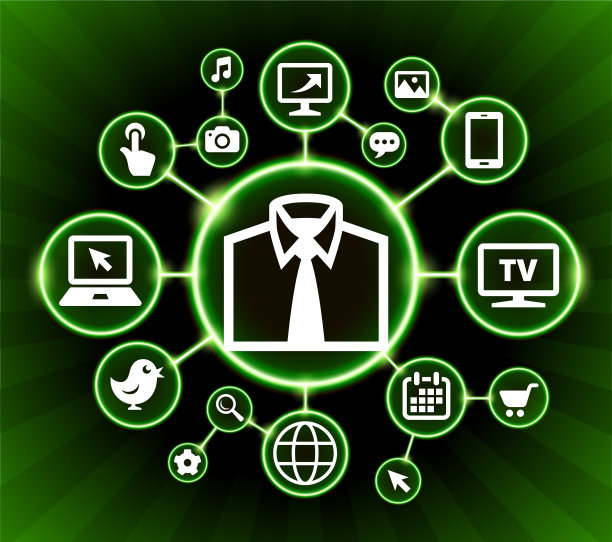 商务衬衫互联网通讯技术深色纽扣背景图片下载