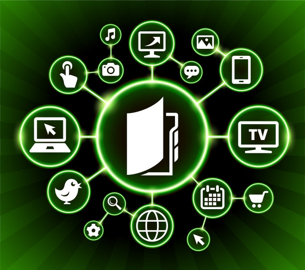 文件互联网通信技术暗按钮背景图片下载