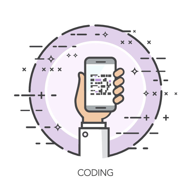 瘦手概念-编码图片下载