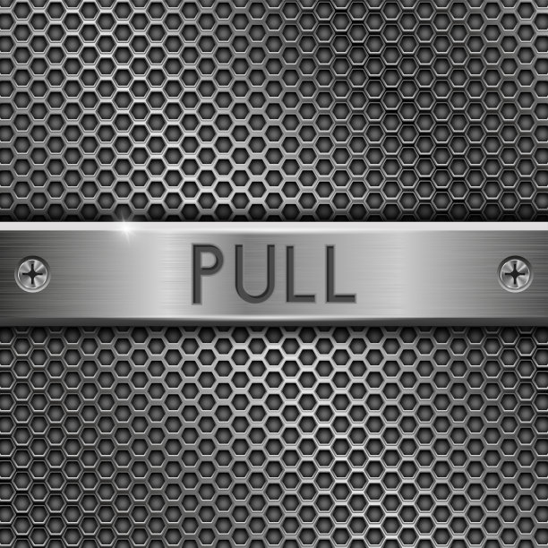 拉。背景有穿孔的金属板图片下载