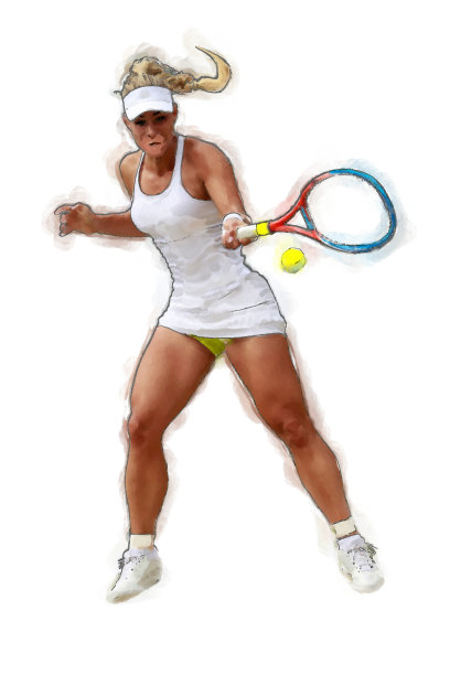 女子网球喝水一样图片下载