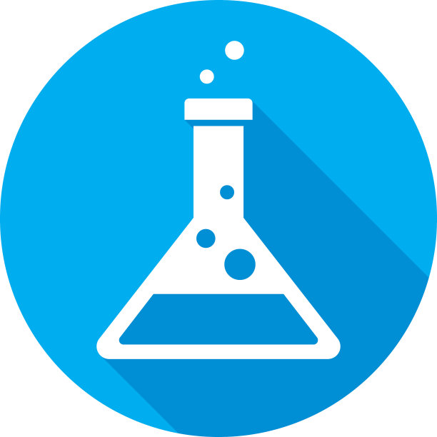 三角形烧杯图标剪影图片下载