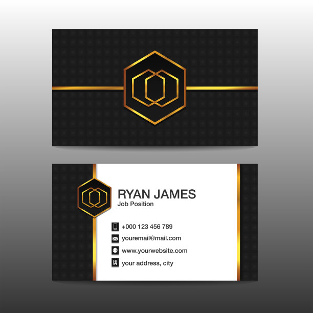 豪华金卡模板图片下载