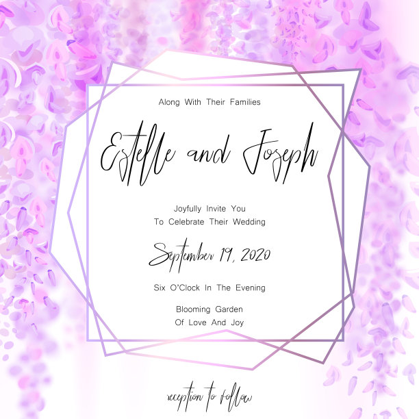 保存日期卡，婚礼请柬，贺卡和美丽的鲜花和信件图片下载