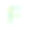 大写字母F。塑料几何形状的有趣字体。3D渲染孤立的白色背景。图片下载