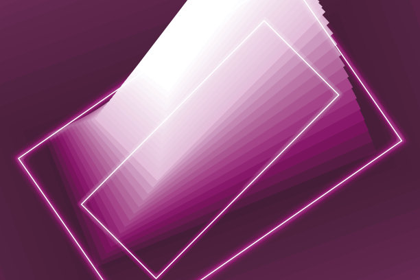 三维抽象背景与方形形状图片下载