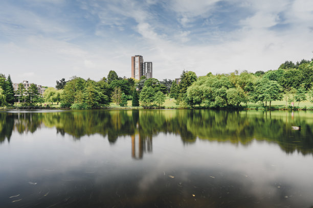 伯明翰大学湖图片下载