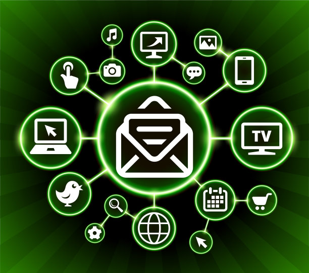 字母互联网通信技术暗按钮背景图片下载