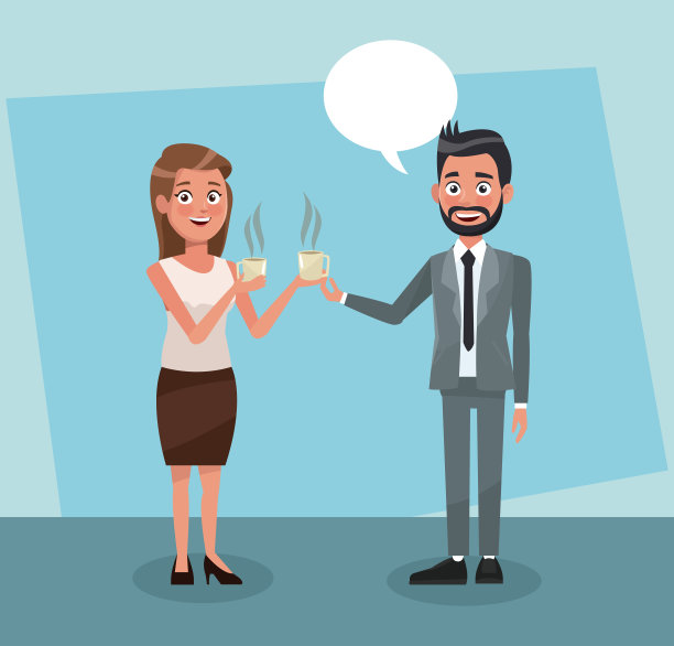 业务人员交谈图片下载