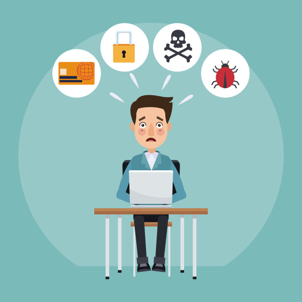 安全系统的卡通图片下载