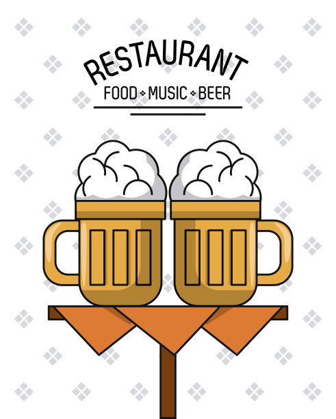 餐厅，食物，音乐和啤酒图片下载