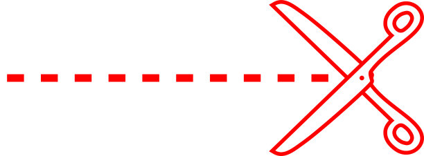 红白剪刀剪插图图片下载