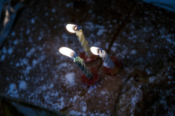 结婚纪念日蜡烛图片下载