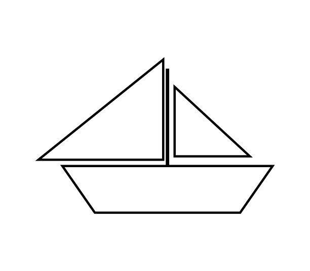 帆船图标图片下载