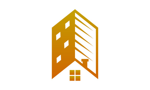 孤立的房地产设计模板图片下载