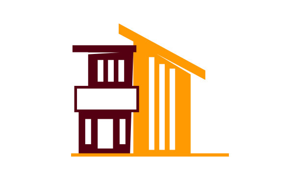 孤立的房地产设计模板图片下载