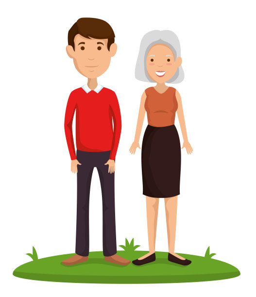 一对朋友快乐的角色图片下载