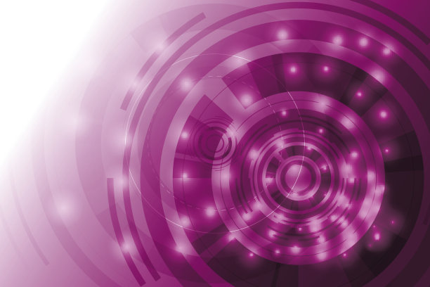 抽象的未来主义的眼球在电路板上图片下载