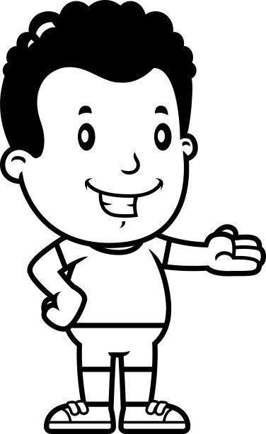 卡通男孩表示图片下载