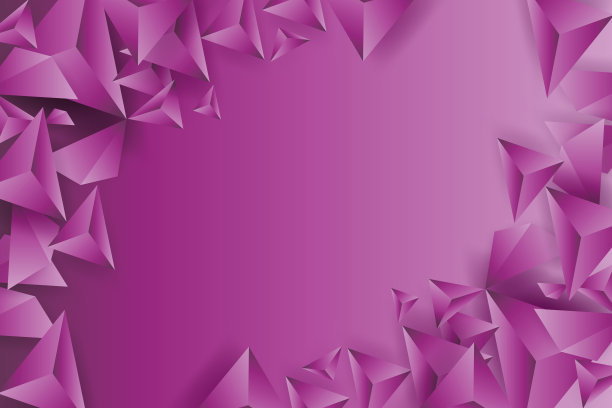 抽象三维几何，多边形，三角形图片下载