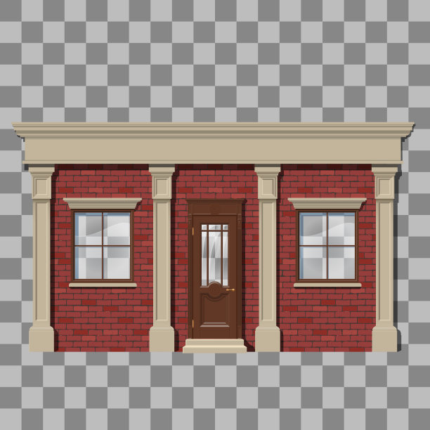 传统小店铺立面图片下载