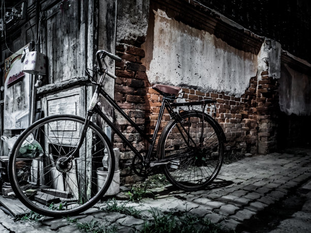旧自行车图片下载