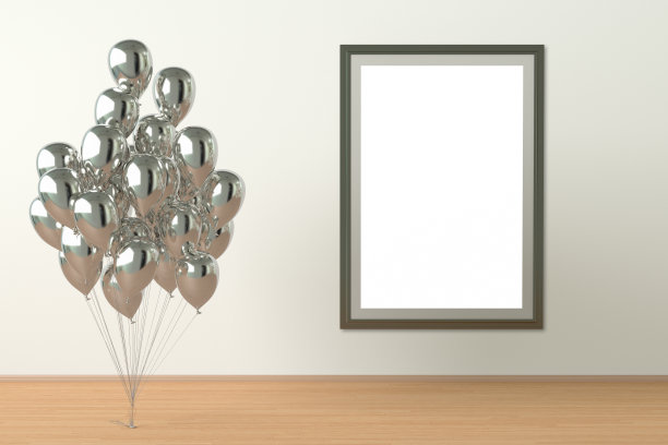 气球和海报图片下载