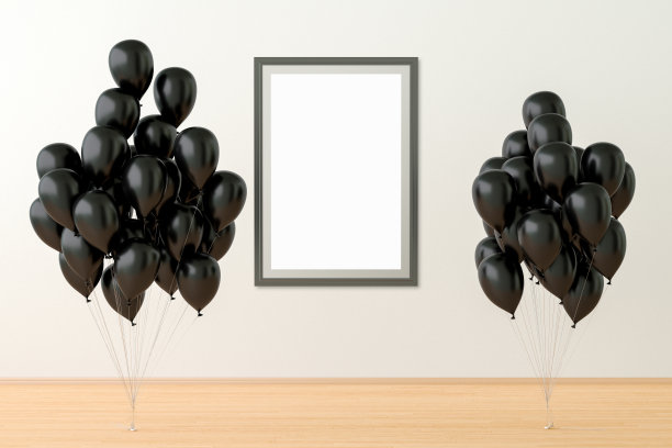 气球和海报图片下载