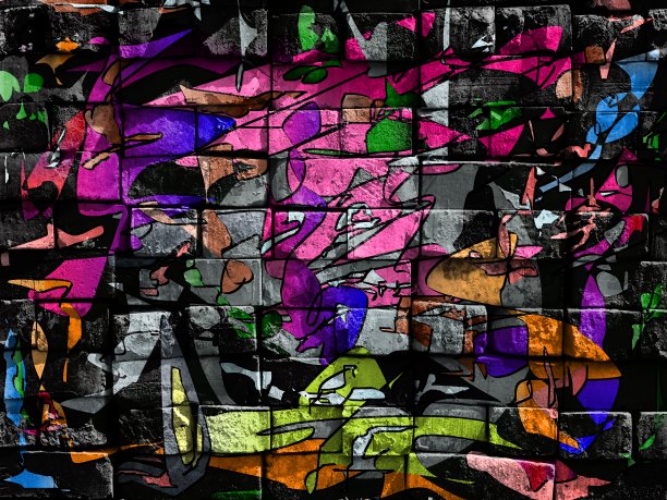 五彩缤纷的神秘的抽象。图片下载