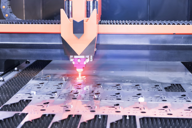 激光切割过程图片下载