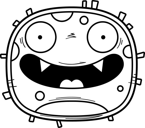 细菌微生物微笑图片下载