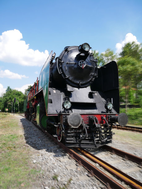 古老的蒸汽机车图片下载