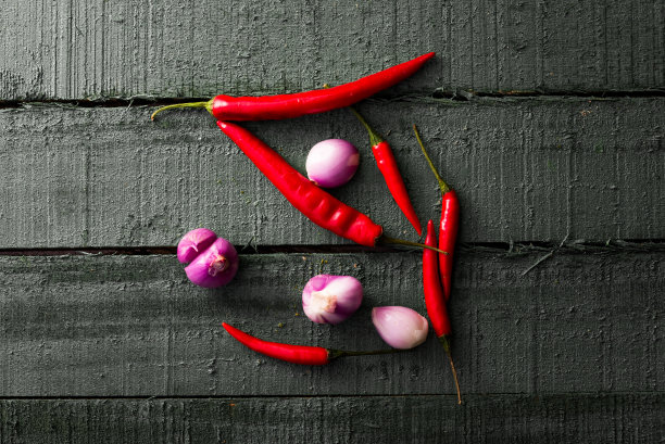 辣椒在木图片下载