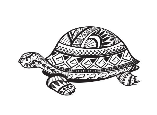 民族装饰乌龟图片下载
