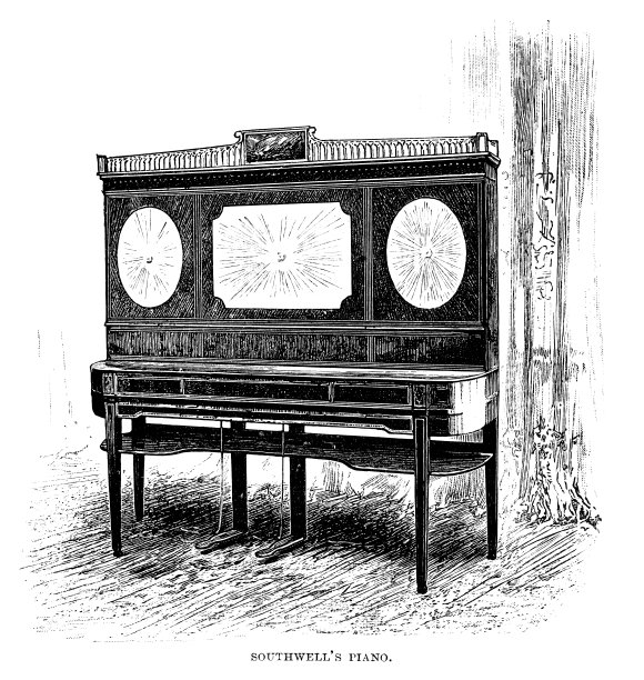 索恩韦尔的钢琴素材图片