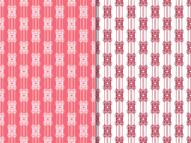 几何无缝图案。链,花边图片下载