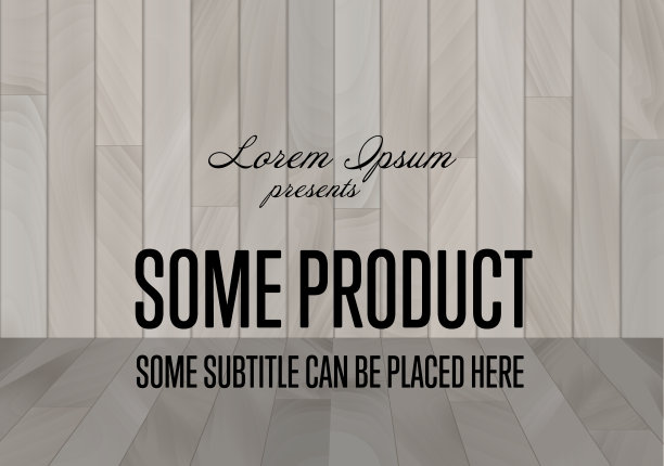 矢量木质背景舞台图片下载