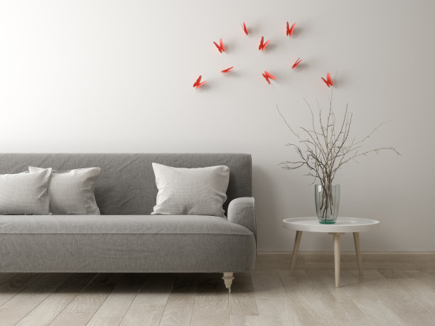 现代室内设计部分3D渲染图片下载