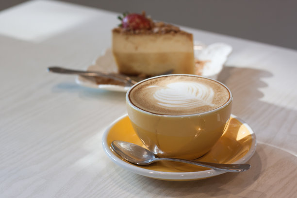 咖啡和蛋糕图片下载