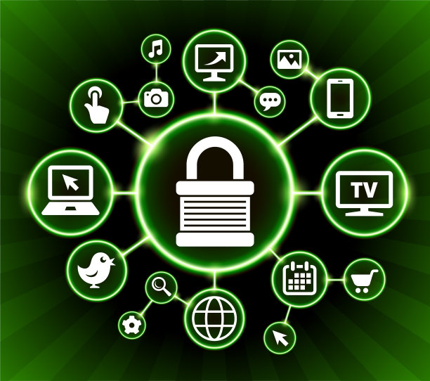 挂锁互联网通信技术暗按钮背景图片下载