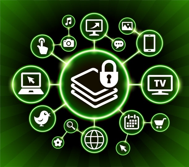 文件保护互联网通信技术暗按钮背景图片下载