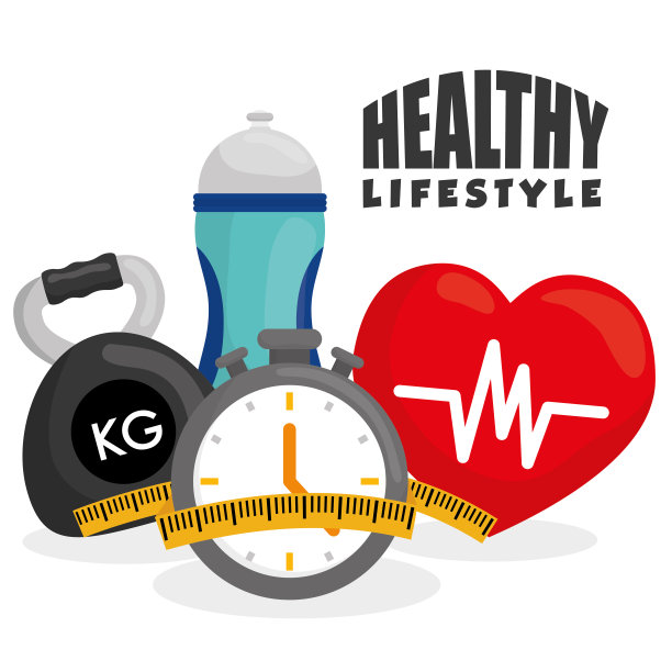 健康的生活方式设计图片下载