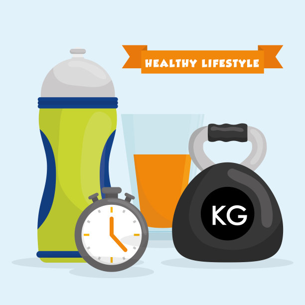 健康的生活方式设计图片下载