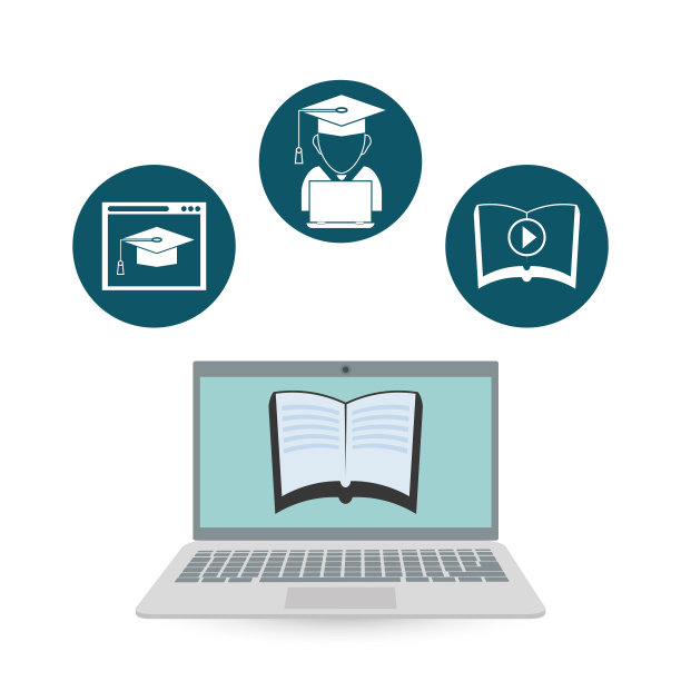 在线教育和电子学习图片下载