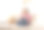 小女孩戴着耳机，在家里用平板电脑图片下载