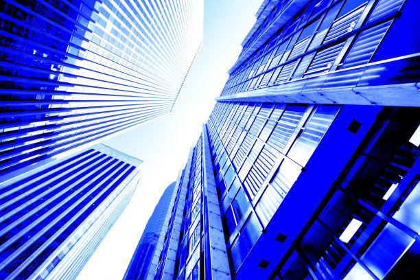 旧金山建筑低角度视角图片下载