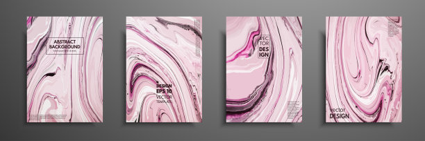 丙烯酸颜料的混合物。液体大理石纹理。流体艺术。适用于设计封面、演示文稿、邀请函、传单、年报、海报、名片、包装设计。现代艺术作品。图片下载